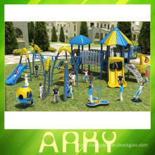 2015 green nature children outdoor playground equipment